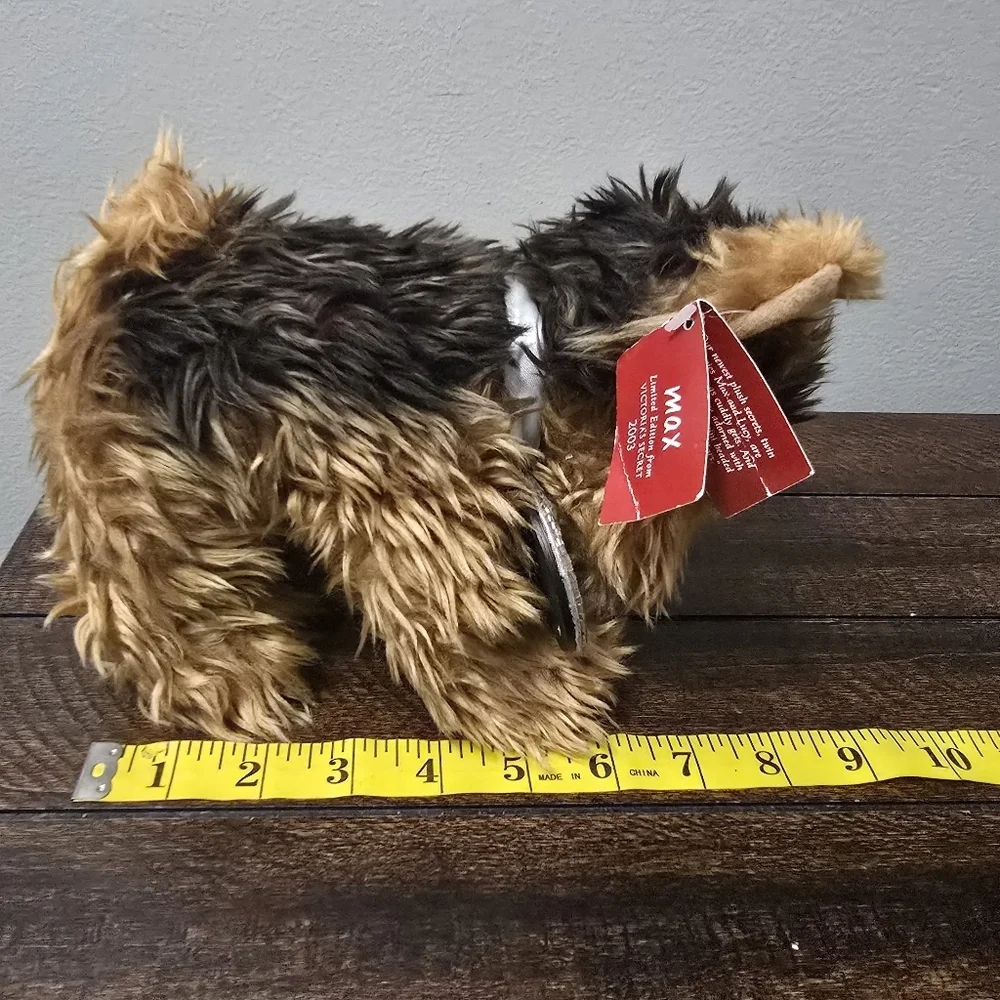 Victoria's Secret Max Dog Terrier Plush Limited Edition 2003 Stuffed Animal - Picture 15 of 16